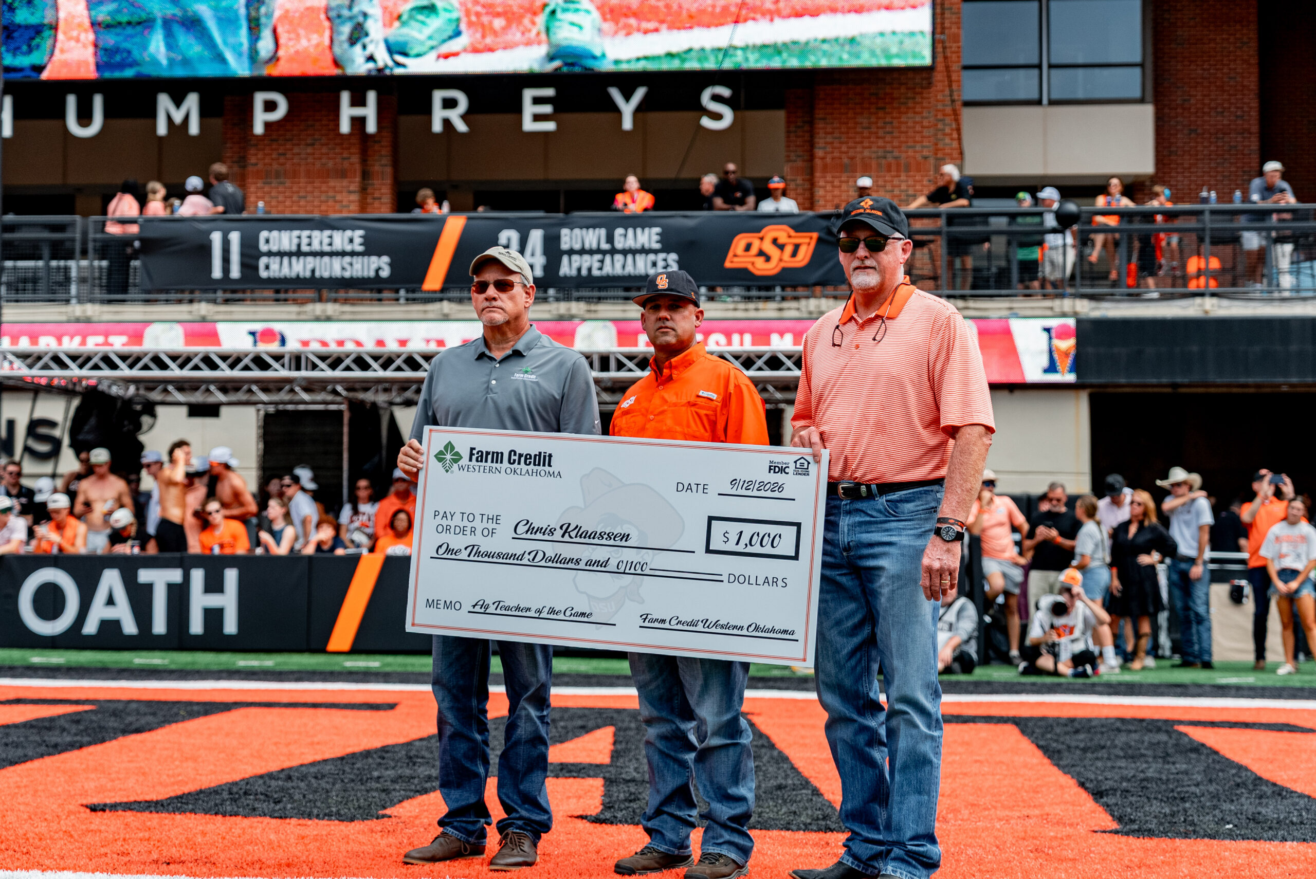 260912 fb oregon, saturday, september 12, 2026, boone pickens stadium, chase davis/learfield